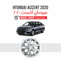 Hyundai Accent 2020 | Part No 561 | 15" Wheel Cover | Set of 4